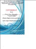 Сертификат участника семинара "Принципы внедрения системы управления охраны труда в образовательных учреждениях", 2019г. Сертификат участника семинара "Принципы внедрения системы управления охраны труда в образовательных учреждениях", 2019г.
