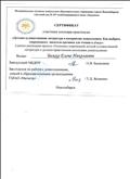 Сертификат участника семинара-практикума "Детская художественная литература в воспитании дошкольника. Как выбрать современного писателя-прозаика для чтения в д/саду" в рамках реализации проекта "Потенциал современной детской художественной литературы в духовно-нравственном воспитании дошкольников", 2019г. Сертификат участника семинара-практикума "Детская художественная литература в воспитании дошкольника. Как выбрать современного писателя-прозаика для чтения в д/саду" в рамках реализации проекта "Потенциал современной детской художественной литературы в духовно-нравственном воспитании дошкольников", 2019г.
